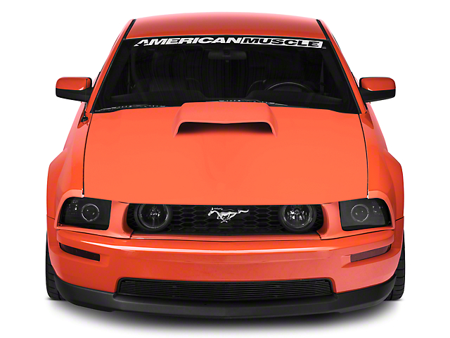 Cervini's B9 Hood Scoop; Unpainted (05-09 Mustang GT, V6)