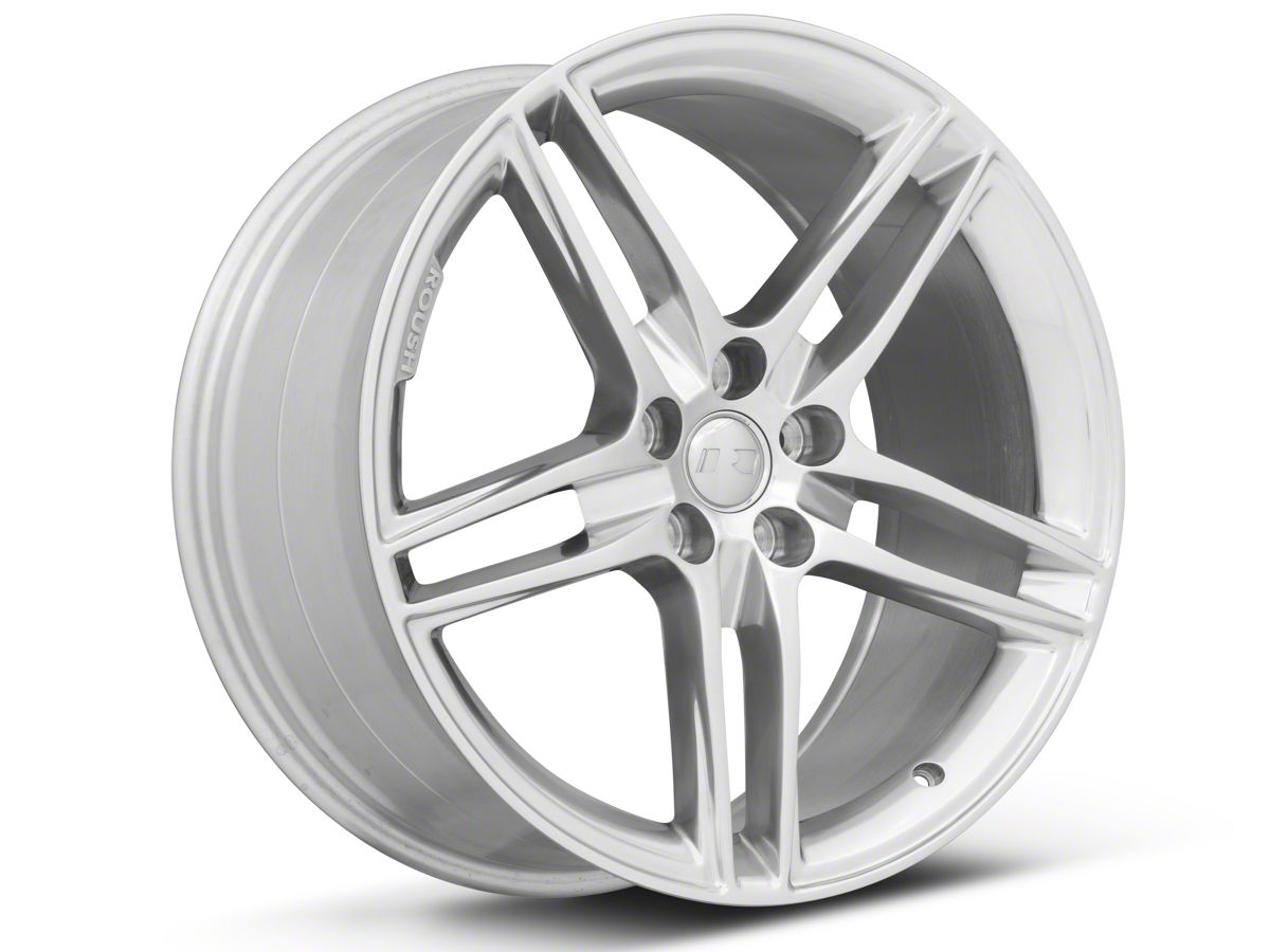 Roush Mustang Wheels >> Roush Split 5 Spoke Polished Wheel 20x9 5 15 20 Gt Ecoboost V6 Roush Mustang Wheels >> Roush Split 5 Spoke Polished Wheel 20x9 5 15 20 Gt Ecoboost V6