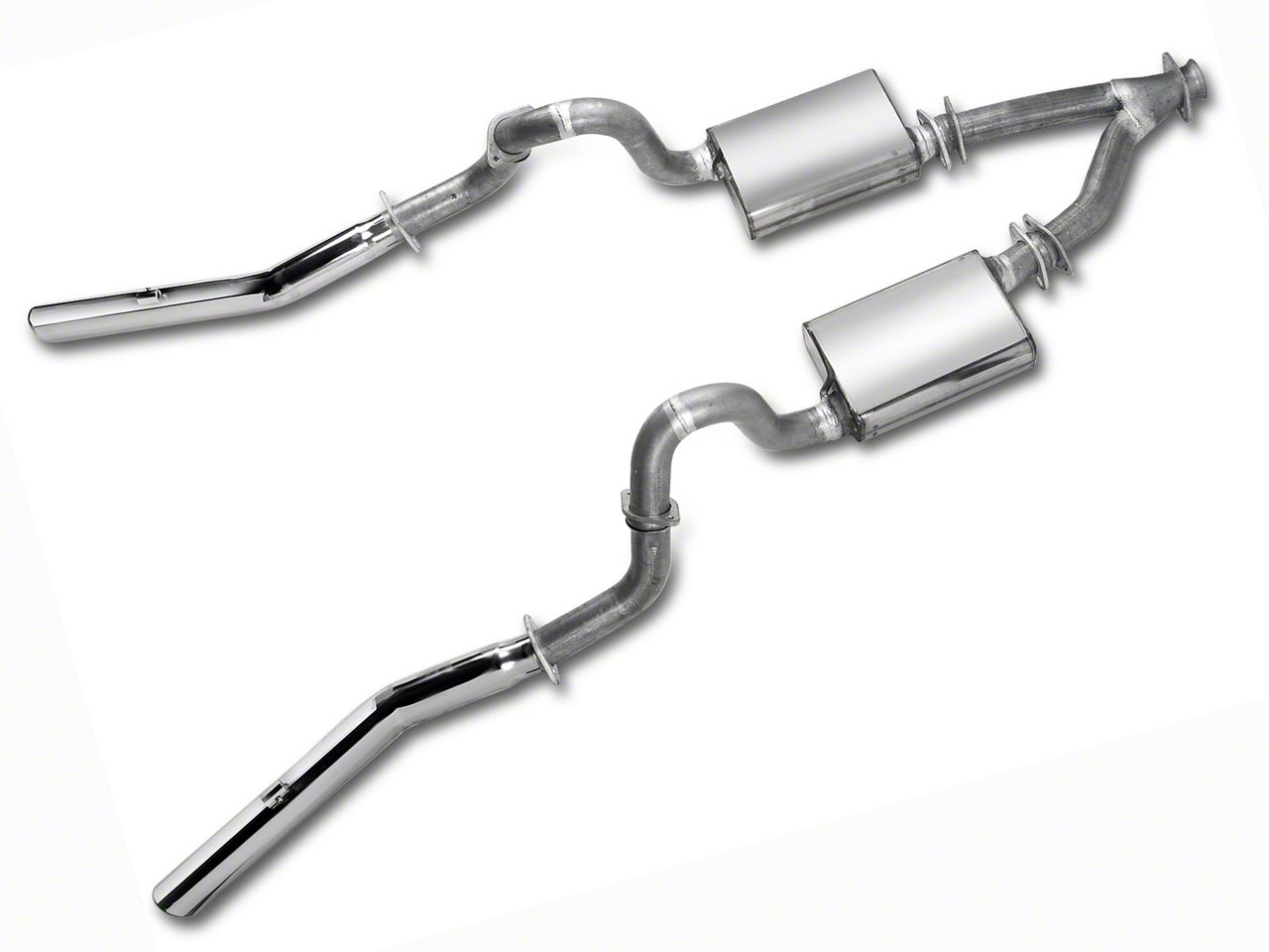 MAC Mustang Dual Exhaust Conversion Kit TK3849 (99-04 V6) - Free Shipping