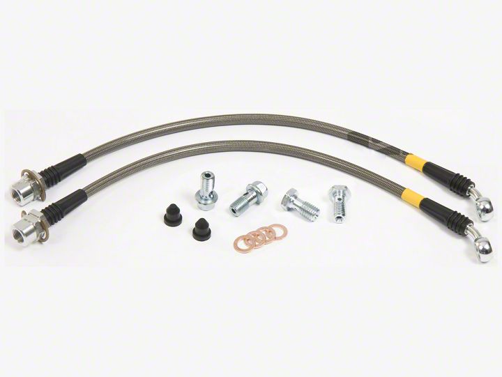 How to Install Maximum Motorsports SN95 Caliper Stainless Steel Brake Hose Kit Front (7993