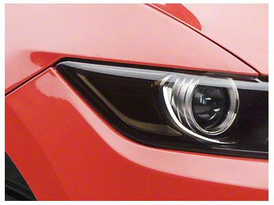H Fits ALL Eco//V6//GT Cars HEADLIGHTS VINYL TINT 2015//2016//2017 Mustang