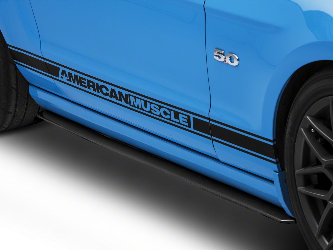 2010-2014 Roush Mustang Side Splitters Rocker Panels Kit Driver & Passenger Side 