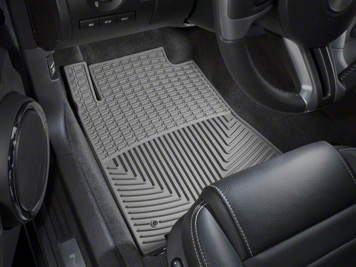 Weathertech Mustang All Weather Front Rubber Floor Mats Gray