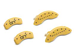 MGP Yellow Caliper Covers with GT Logo; Front and Rear (05-09 GT)