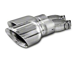 Corsa 4.50-Inch Pro Series Exhaust Tips; Polished (15-17 GT)