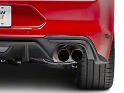 SEC10 Rear Bumper Marker Tint; Smoked (18-22 Mustang GT, EcoBoost, GT500)