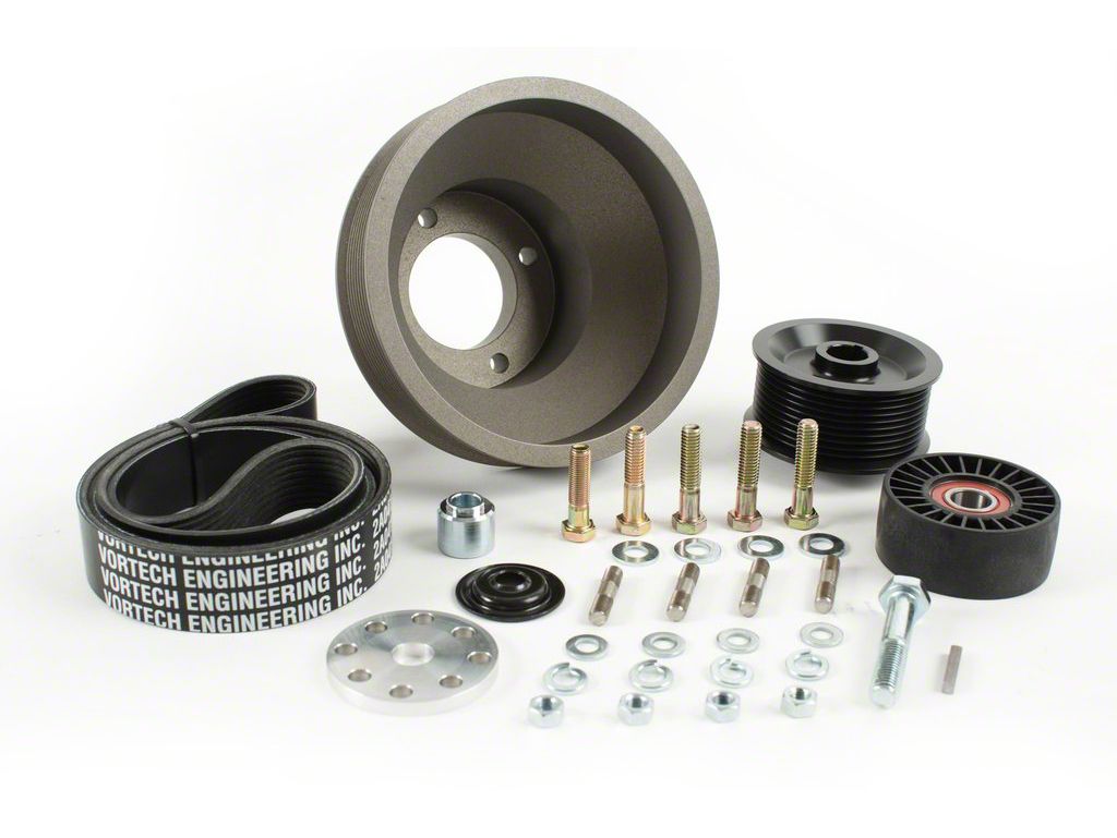 Vortech Mustang 10Rib Underdrive Pulley Package 402604 (8693 5.0L)
