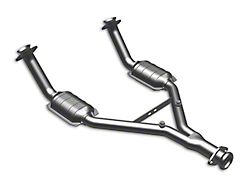 Magnaflow Direct-Fit Catted Y-Pipe; Standard Grade (94-95 Mustang V6)