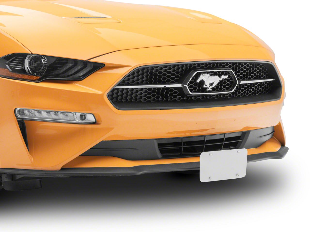 2020 mustang gt front license plate bracket