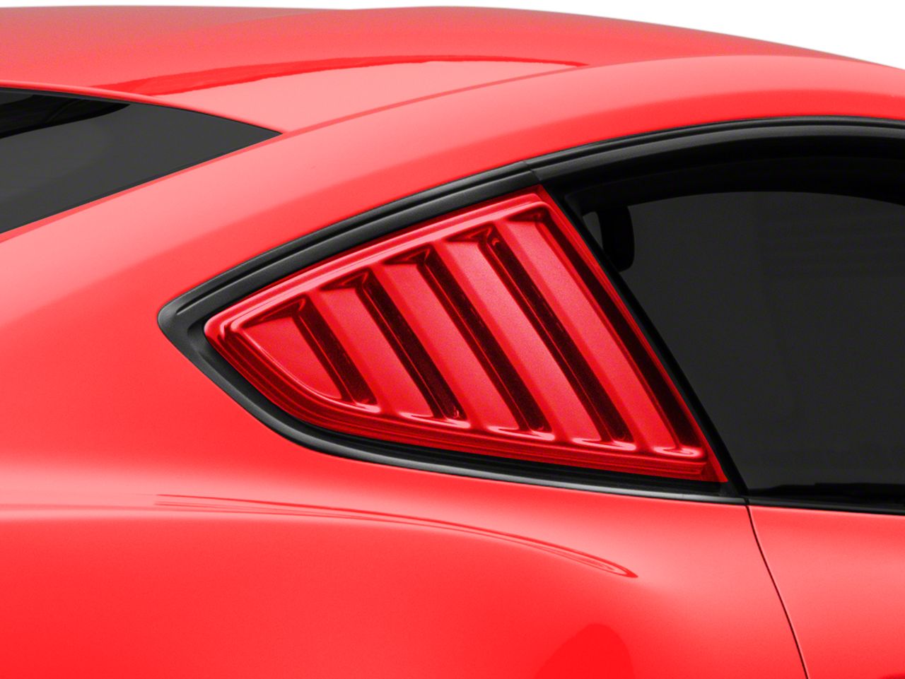 speedform aluminum rear window louvers