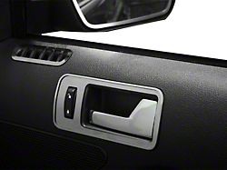 Door Handle Trim Plates; Brushed and Polished (05-14 All)