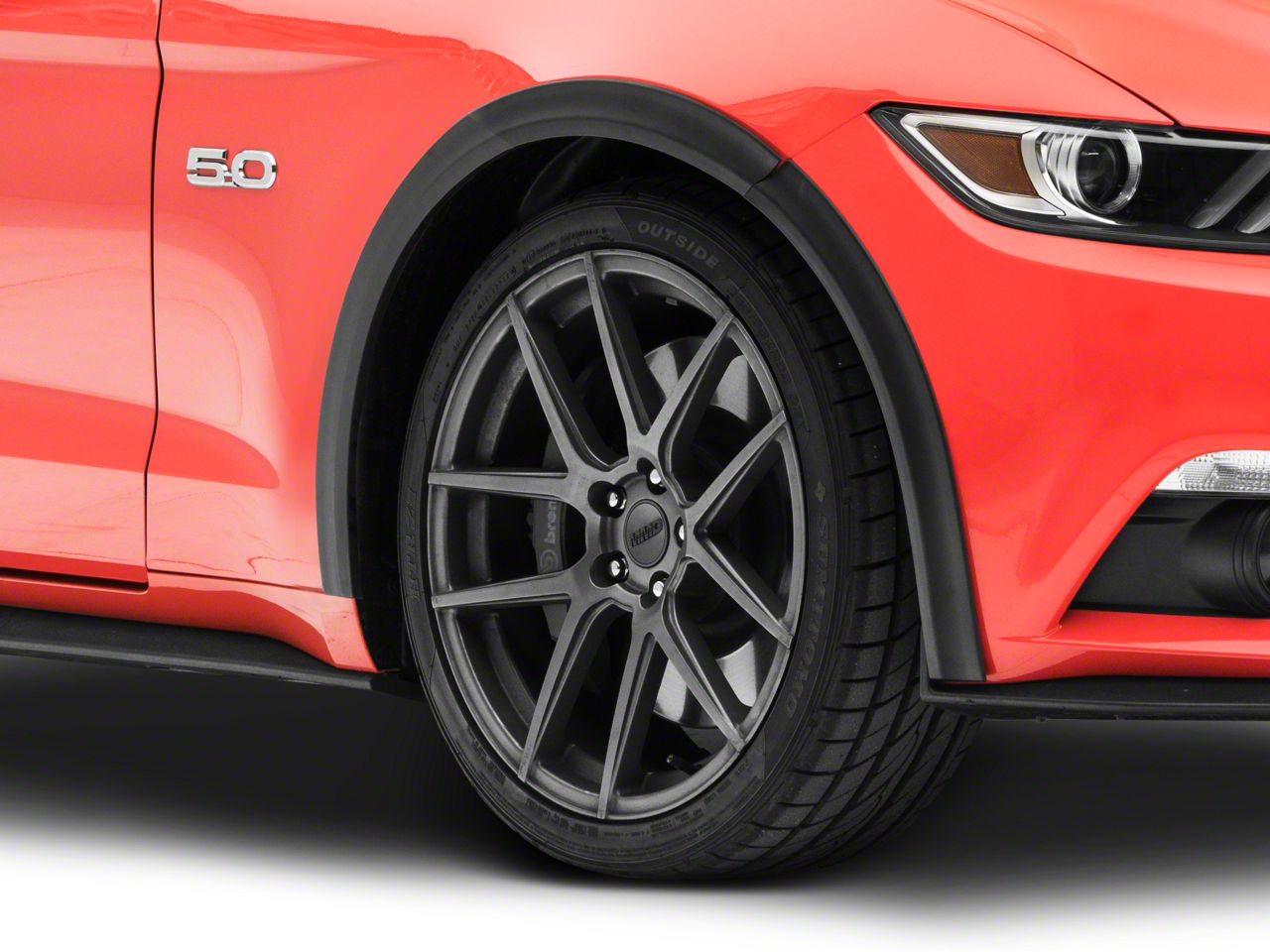 s550 mustang fender flares