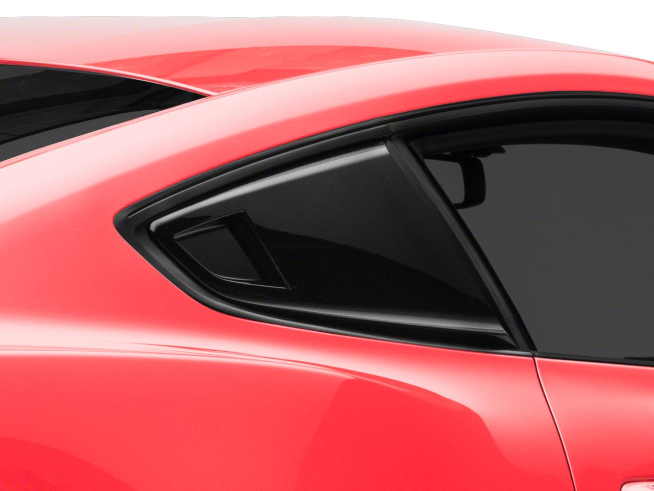 2015 mustang side window louvers