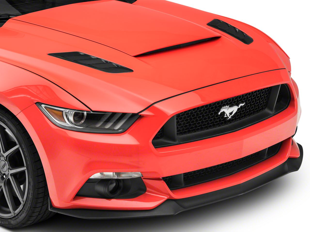 Anderson Composites Mustang Type-AB Hood Vents - Carbon Fiber AC ...