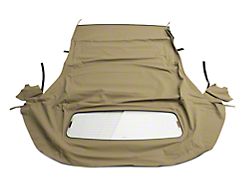 OPR Convertible Top with Heated Glass; Sailcloth Parchment (05-14 Mustang Convertible)