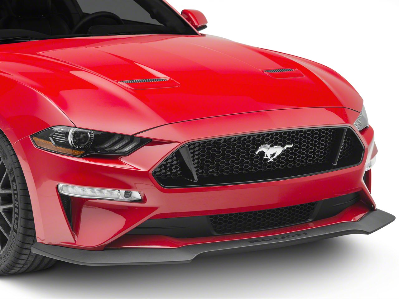 Roush Mustang Chin Spoiler And Wheel Shroud 3-Piece Aero Kit 422082 (18 ...