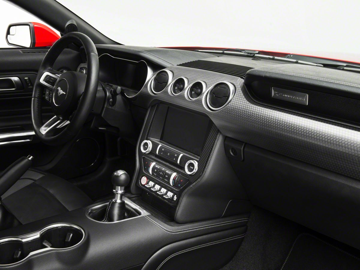 Speedform Carbon Fiber Style Center Dash Trim 15 20 All