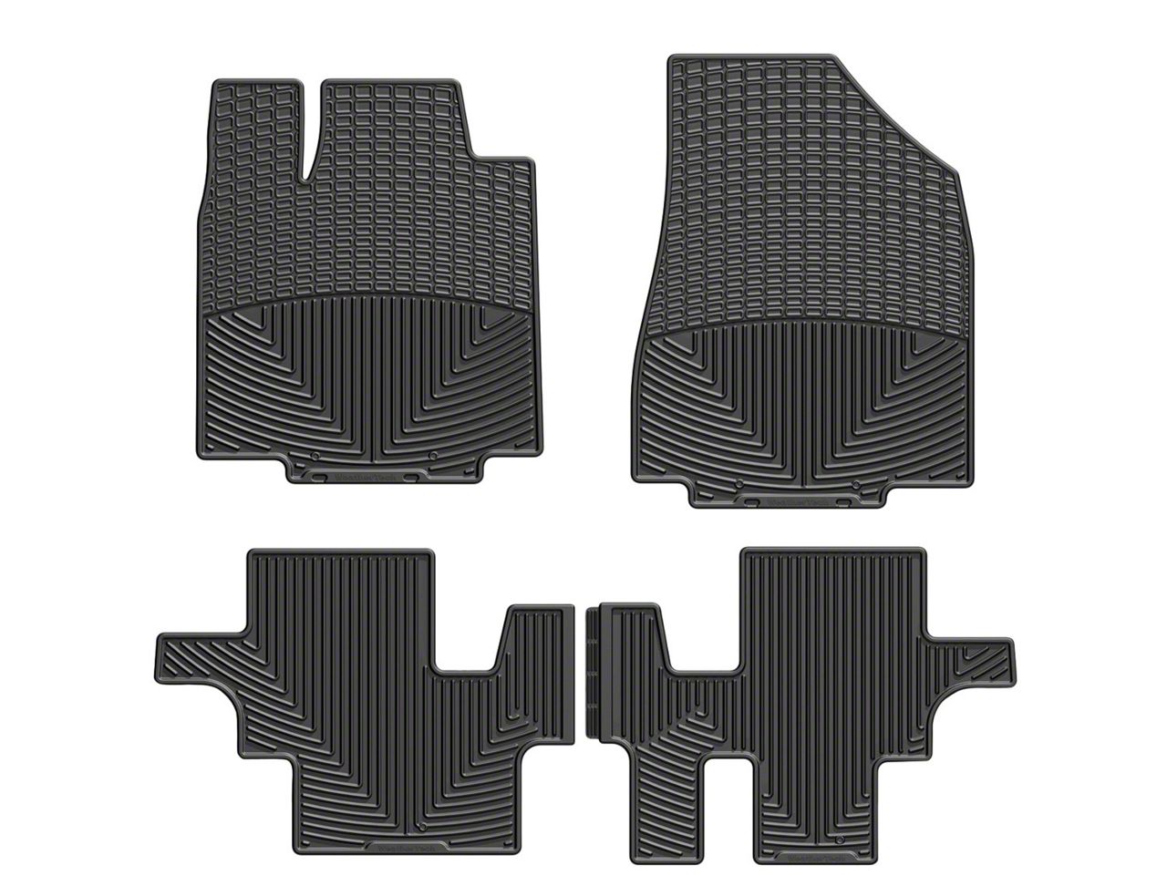 Weathertech Mustang All Weather Front Rear Rubber Floor Mats