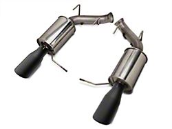 Roush Axle-Back Exhaust with Black Tips (11-14 Mustang GT; 11-12 Mustang GT500)