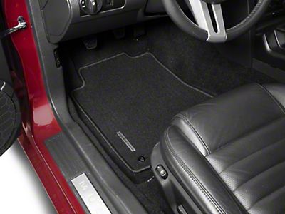 Ford Mustang Front Rear All Weather Floor Mats W Running Pony