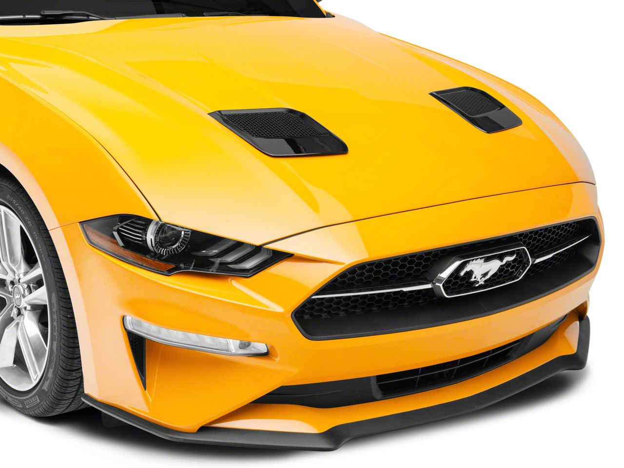 Mustang Hood Vents With Turn Signals