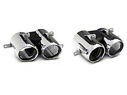 MP Concepts Quad Exhaust Tips for MP Concepts Rear Diffuser (18-22 Mustang GT; 19-22 Mustang EcoBoost w/ Active Exhaust)