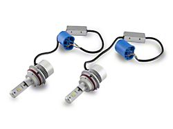Axial LED Headlight Bulbs; 9007 (94-04 All)