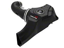 AFE Momentum GT Cold Air Intake with Pro DRY S Filter; Black (18-21 Mustang GT)
