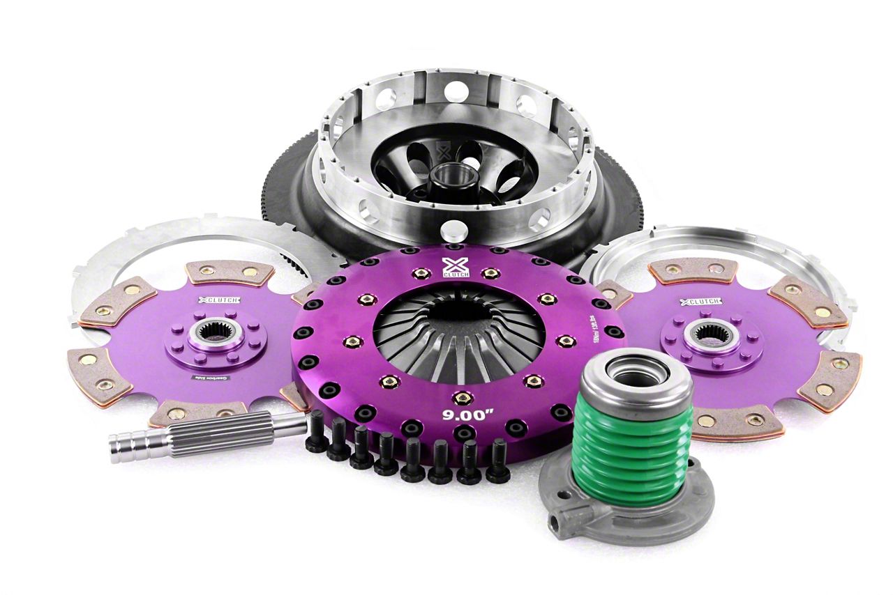 XClutch Mustang Race Ceramic Twin Disc Clutch Kit with Flywheel