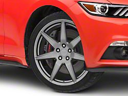 2020 GT500 Style Charcoal Wheel; Rear Only; 20x10 (15-22 Mustang GT, EcoBoost, V6)