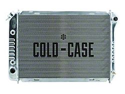 Cold Case Aluminum Performance Radiator; 1-Inch Tubes (87-93 5.0L Mustang w/ Automatic Transmission)