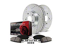 PowerStop Z23 Evolution Sport Brake Rotor and Pad Kit; Front and Rear (15-22 Mustang Standard GT, EcoBoost w/ Performance Pack)