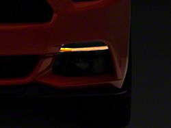 Axial LED Sequential Turn Signals; Smoked (15-17 Mustang)
