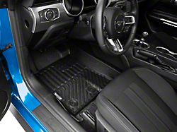TruShield Precision Molded Front Floor Liners; Black (15-21 Mustang)