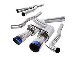 3-Inch Cat-Back Exhaust with Burnt Tips (15-22 Mustang EcoBoost w/o Active Exhaust)