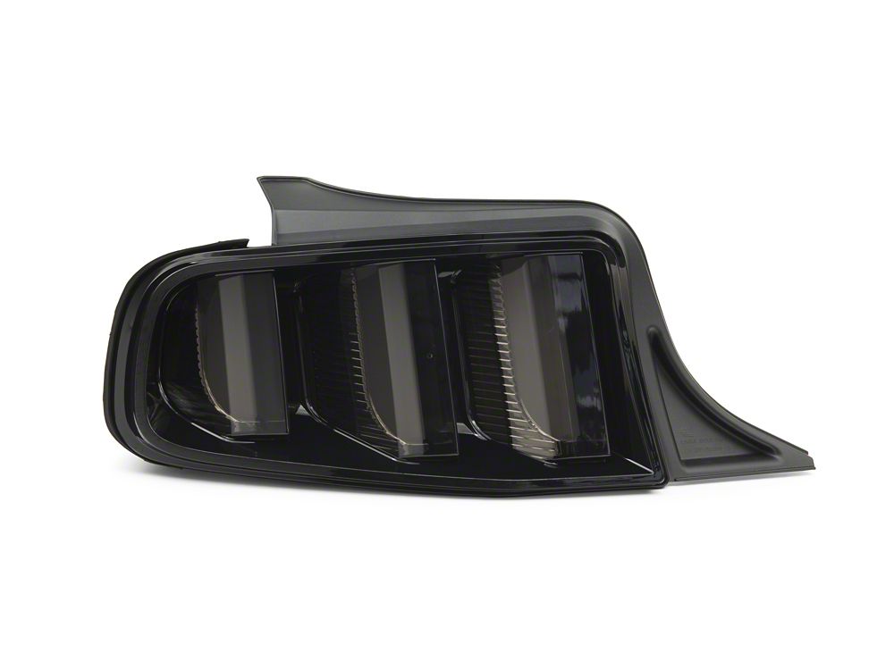 Raxiom Vector V2 Tail Lights; Black Housing; Clear Lens (13