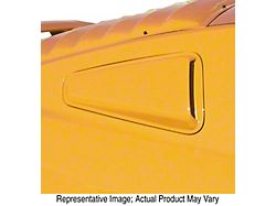 ABS Quarter Window Scoops; Pre-Painted (10-14 Mustang Coupe)