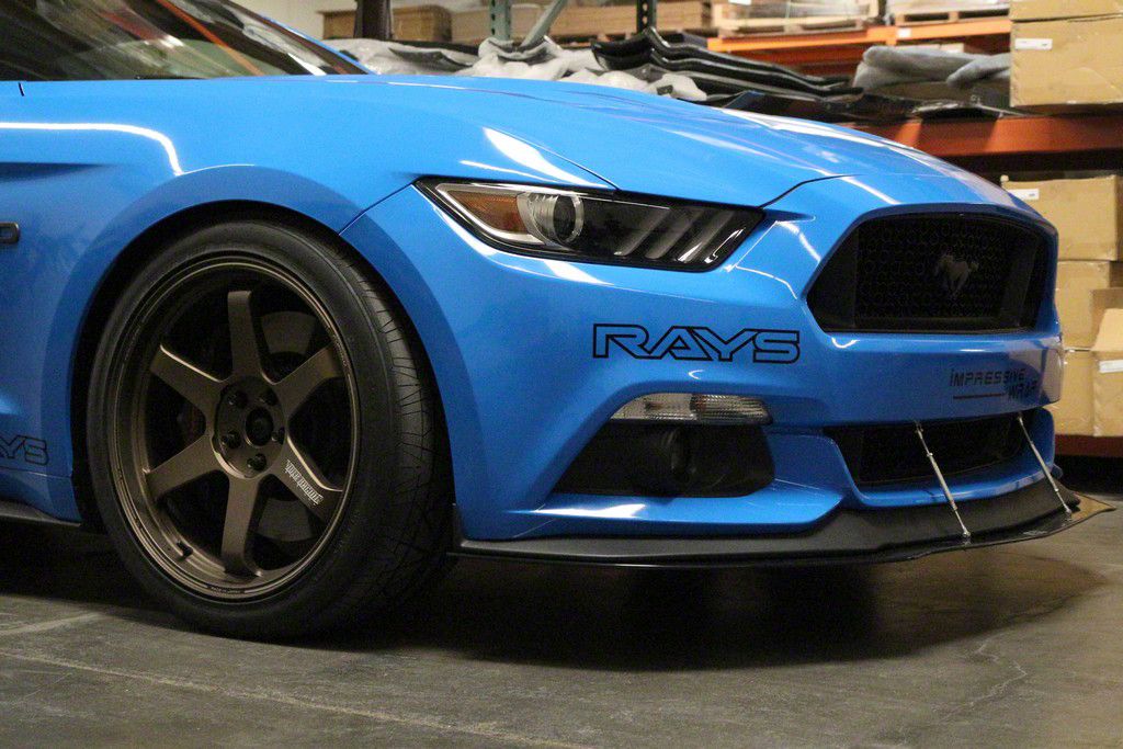 apr front splitter mustang