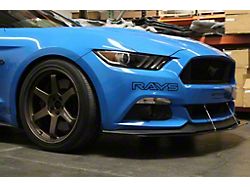 APR Performance Front Wind Splitter; Carbon Fiber (15-17 Mustang w/ Performance Pack)