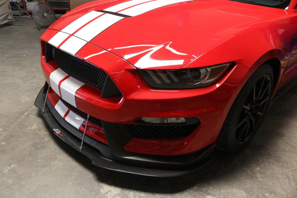 apr front splitter mustang