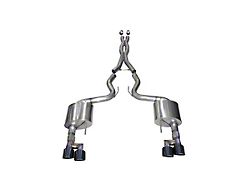 Corsa Sport Cat-Back Exhaust with Black Tips (18-21 GT Fastback w/o Active Exhaust)