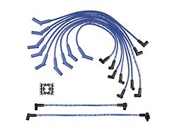 Accel Super Stock Spark Plug Wire Set; Blue (84-93 5.0L Mustang)