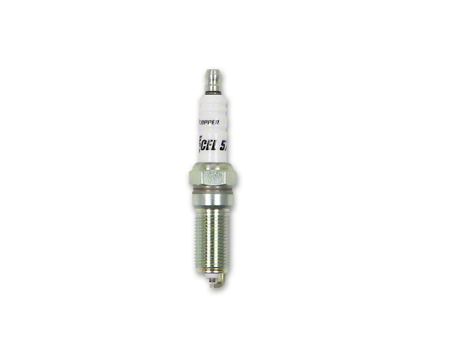 Accel HP Copper Spark Plug; 1 Range Colder (10-22 5.0L, 6.2L F-150)