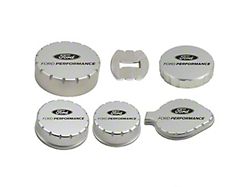 Ford Performance Billet Aluminum Engine Cap Covers (15-21 GT, EcoBoost, GT350)