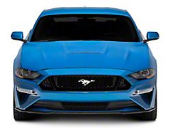 MP Concepts Aluminum GT350 Style Hood; Unpainted (18-21 Mustang GT, EcoBoost)