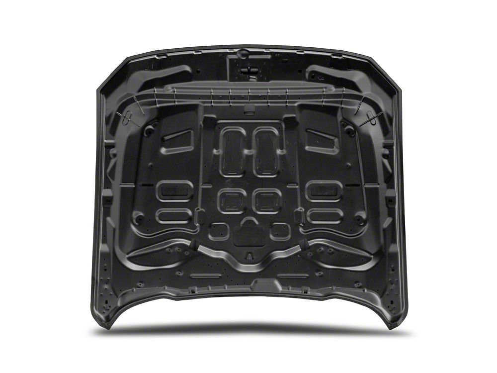 MP Concepts Aluminum GT350 Style Hood; Unpainted (18-23