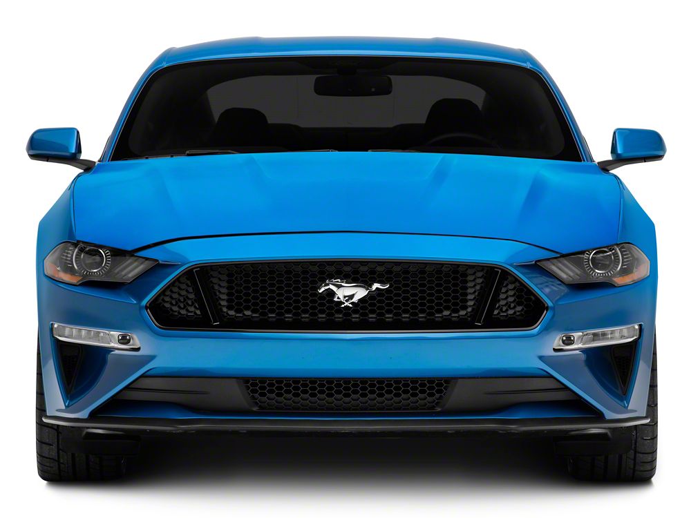 MP Concepts Aluminum GT350 Style Hood; Unpainted (18-23