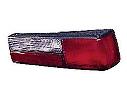 Tail Light; Chrome Housing; Red/Clear Lens; Passenger Side; Replacement Part (87-93 Mustang LX)