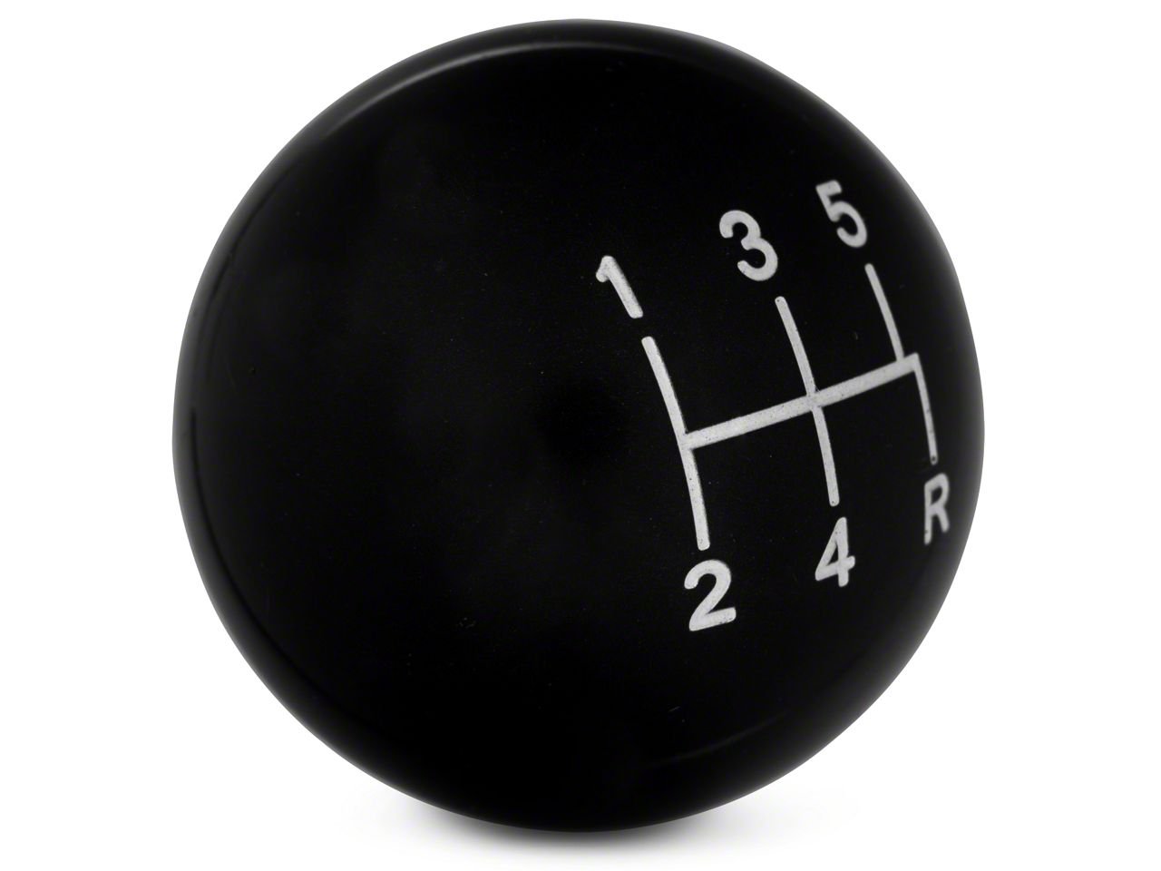 Modern Billet Mustang Retro Style 5 Speed Shift Knob Black 41065 05