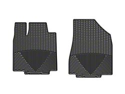 Weathertech All-Weather Front Rubber Floor Mats; Black (12-14 All)